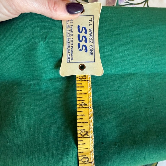 Source Unknown Green & Cream Canvas Tote with Pineapple Logo - Picture 7 of 12